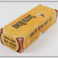South Bend Red Arrowhead White Surf Oreno 963 RW In Box