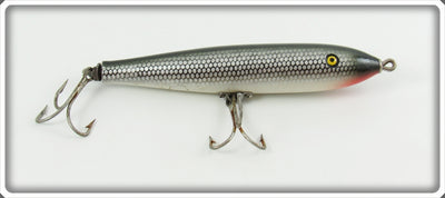 Vintage Pflueger Silver Sides Shiner Ballerina Lure 5411
