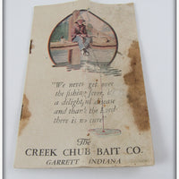 Creek Chub Silver Shiner Pikie 703 In Box