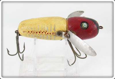 Folk Art Red & White Shore Musky Crazy Crawler Type Lure