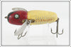 Folk Art Red & White Shore Musky Crazy Crawler Type