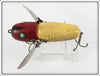 Folk Art Red & White Shore Musky Crazy Crawler Type