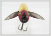 Folk Art Red & White Shore Musky Crazy Crawler Type