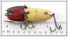 Folk Art Red & White Shore Musky Crazy Crawler Type