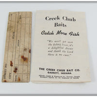 Creek Chub Perch Dingbat 5101 In Box
