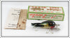 Vintage Creek Chub Perch Dingbat Lure 5101 In Box 