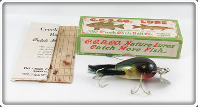 Vintage Creek Chub Perch Dingbat Lure 5101 In Box 