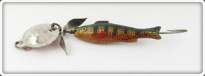 Vintage Pflueger Perch Razem Minnow Lure 7496