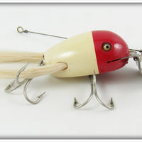 Creek Chub White Red Head Dingbat 5102 In Box