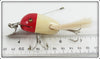 Creek Chub White Red Head Dingbat 5102 In Box