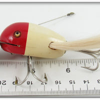 Creek Chub White Red Head Dingbat 5102 In Box