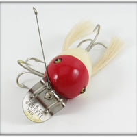 Creek Chub White Red Head Dingbat 5102 In Box