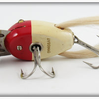 Creek Chub White Red Head Dingbat 5102 In Box