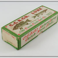 Creek Chub White Red Head Dingbat 5102 In Box