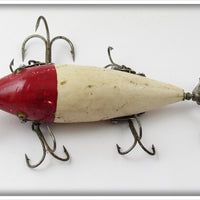 Heddon Fisherman Repainted Six Hook Musky Minnow