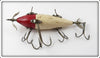 Heddon Fisherman Repainted Six Hook Musky Minnow