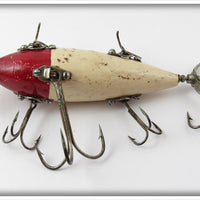 Heddon Fisherman Repainted Six Hook Musky Minnow