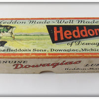 Vintage Heddon Yellow Scale King Zag Wag 8350 YS Empty Box