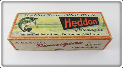 Vintage Heddon Yellow Scale King Zag Wag 8350 YS Empty Box