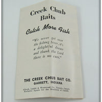 Creek Chub Purple Eel Jointed Striper Pikie 6835 In Box