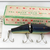 Creek Chub Purple Eel Jointed Striper Pikie Lure 6835 In Box 