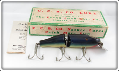 Creek Chub Purple Eel Jointed Striper Pikie Lure 6835 In Box 