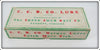 Creek Chub Fireplug Striper Pikie 6932 Empty Lure Box