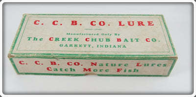 Creek Chub Fireplug Striper Pikie 6932 Empty Lure Box
