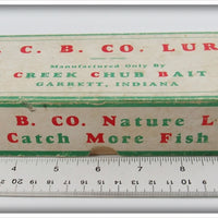 Creek Chub Fireplug Striper Pikie 6932 Empty Box