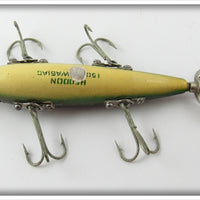 Heddon Green Scale 150 Five Hook Minnow