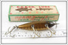 Creek Chub Pikie Scale Husky Injured Minnow Lure 3500 In Box 