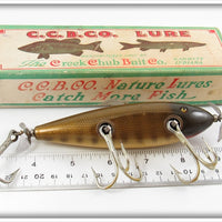 Creek Chub Pikie Scale Husky Injured Minnow Lure 3500 In Box 