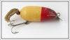 Vintage Paw Paw Moonlight Red & White Mouse Lure 54