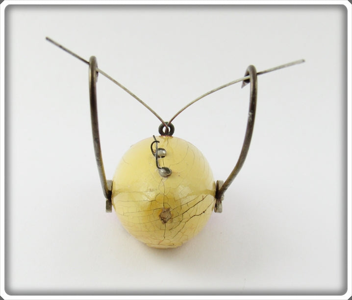 Vintage South Bend Red Head White Plug Oreno Lure 959 RH For