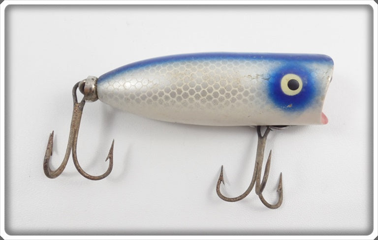 Vintage Heddon Blue Scale BL Baby Lucky 13 Lure 