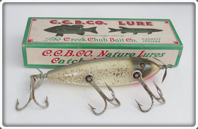 Creek Chub Silver Flash Husky Injured Minnow In Correct Box 3518