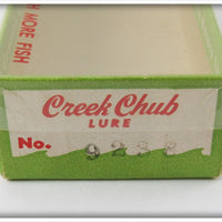 Creek Chub Pearl Spinning Plunker In Correct Box 9238