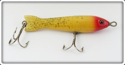 Vintage Heddon Red Head Flitter Saltwater Special Lure 808 RH