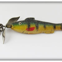 Vintage Pflueger Perch Razem Minnow Lure 7496