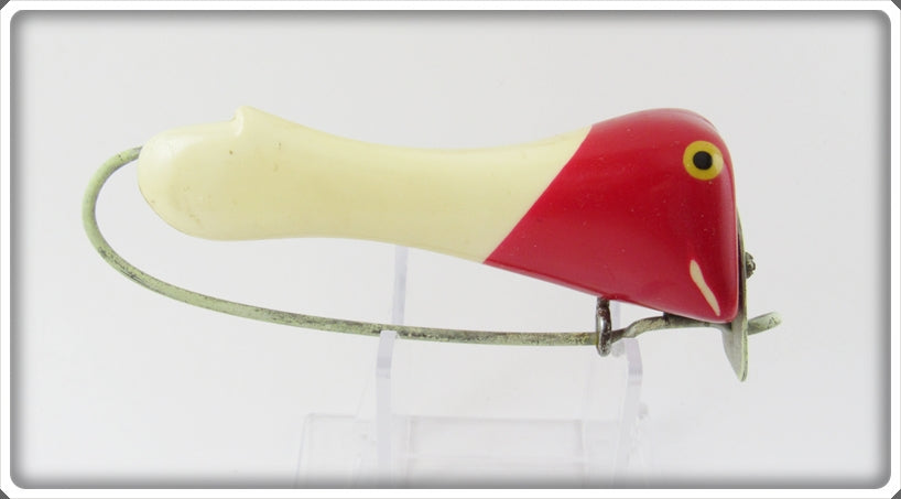 Vintage Anderson Red & White Weedless Minnow Lure