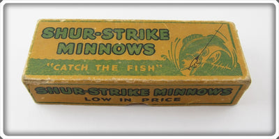 Shur Strike Aluminum Red Head Slant Nose Empty Lure Box A5