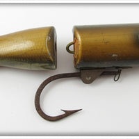Vintage Shakespeare Fisherman Altered Tarpalunge Lure 6640 