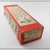 Heddon Allen Stripey Salmon King Zig Wag Empty Box