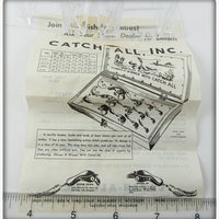 Catch All Inc Red & White Spinning Frog In Box