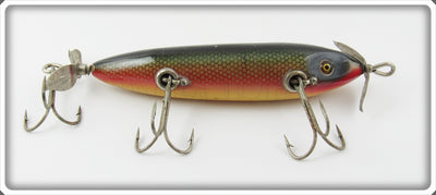 Vintage Heddon Dace SOS Sink Or Swim Minnow Lure 179D 