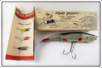 Vintage C. C. Roberts Mud Puppy Lure In Box