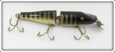 Vintage Creek Chub Black Scale Jointed Pikie Lure 2633