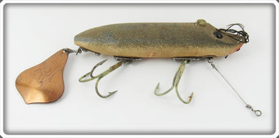 Vintage Heddon Grey Mouse Flaptail Lure 7000 GM