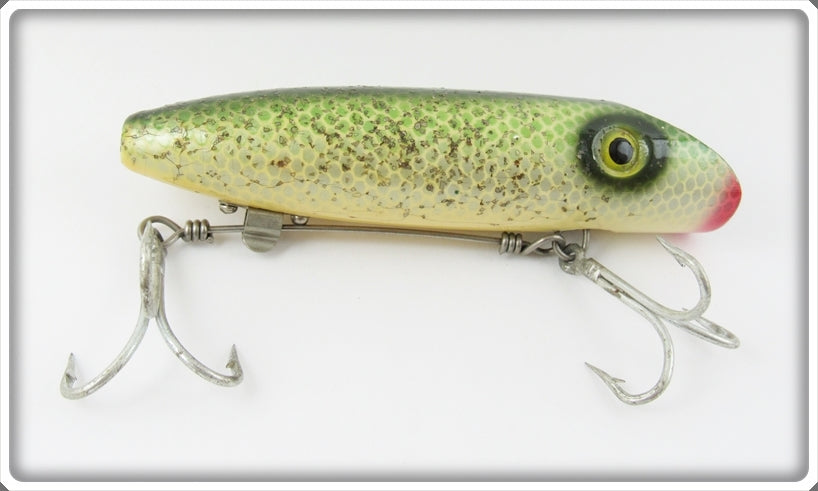 South Bend Scale Finish Green Silver Speckles King Bass Oreno 977 SFS