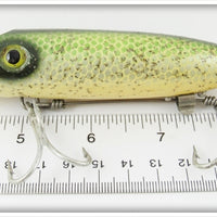 South Bend Scale Finish Green With Silver Speckles King Bass Oreno